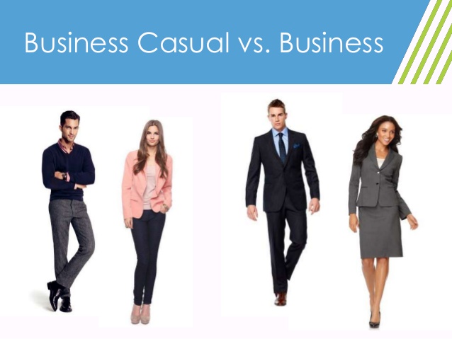 business professional vs business casual photo - 1