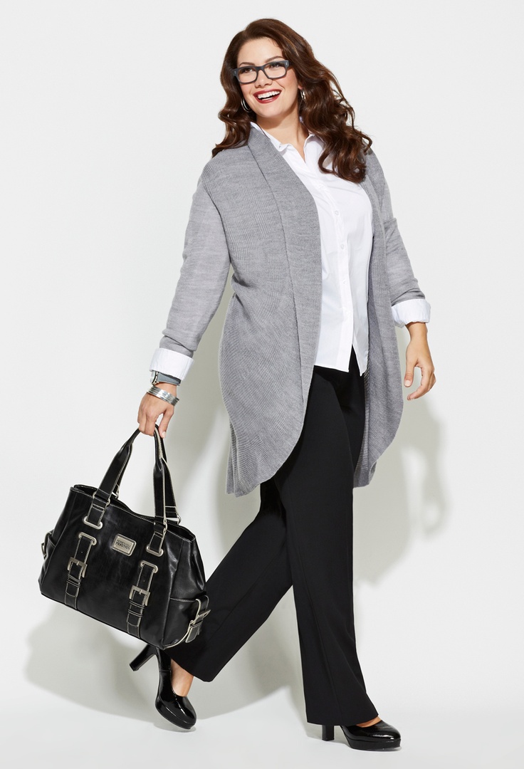 plus size business casual clothing photo - 1
